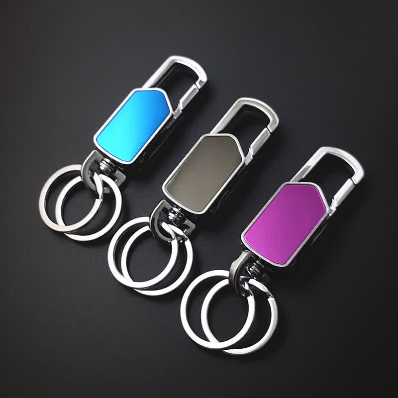 Multifunction 360 Degree Rotatable Keychain With Knife - image 3