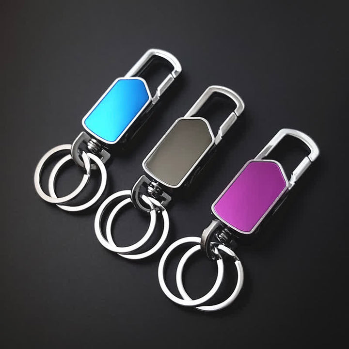 Multifunction 360 Degree Rotatable Keychain With Knife - image 3
