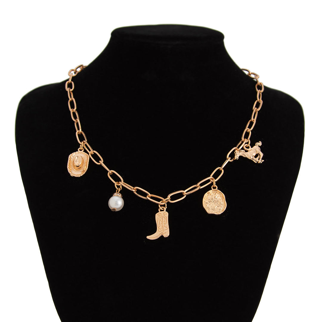Western Style Multi-element Women's Exquisite Necklace - image 2