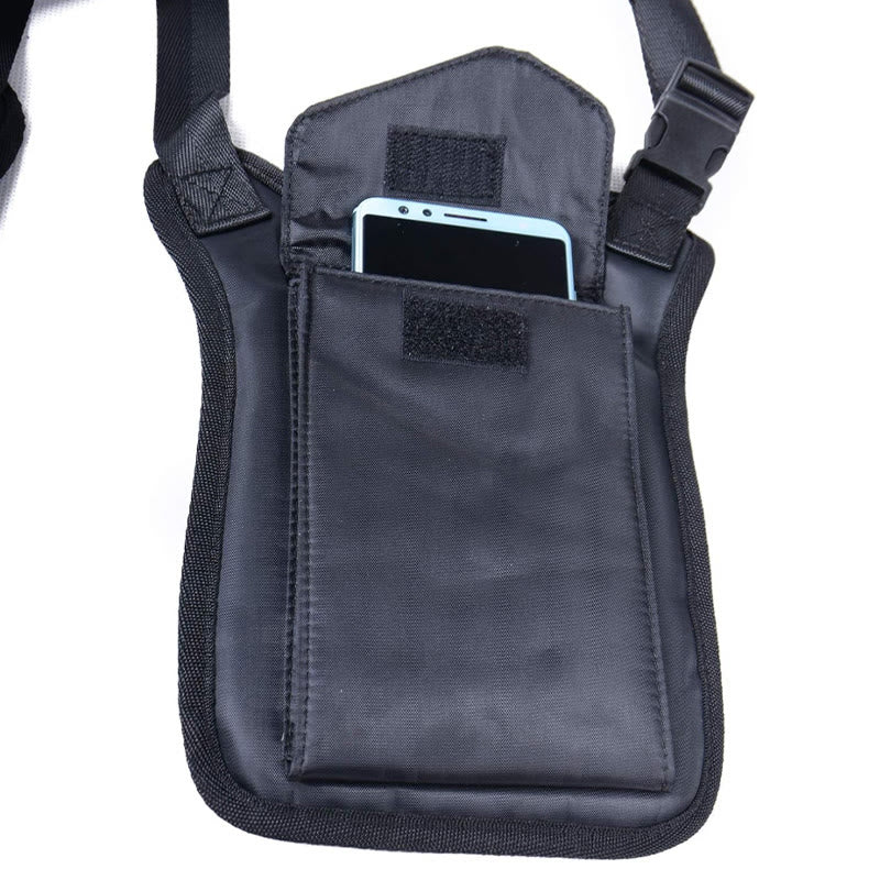 Outdoor Close Fitting Anti-theft Hidden Shoulder Armpit Bag - image 3