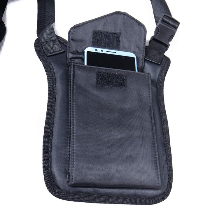 Outdoor Close Fitting Anti-theft Hidden Shoulder Armpit Bag - image 3