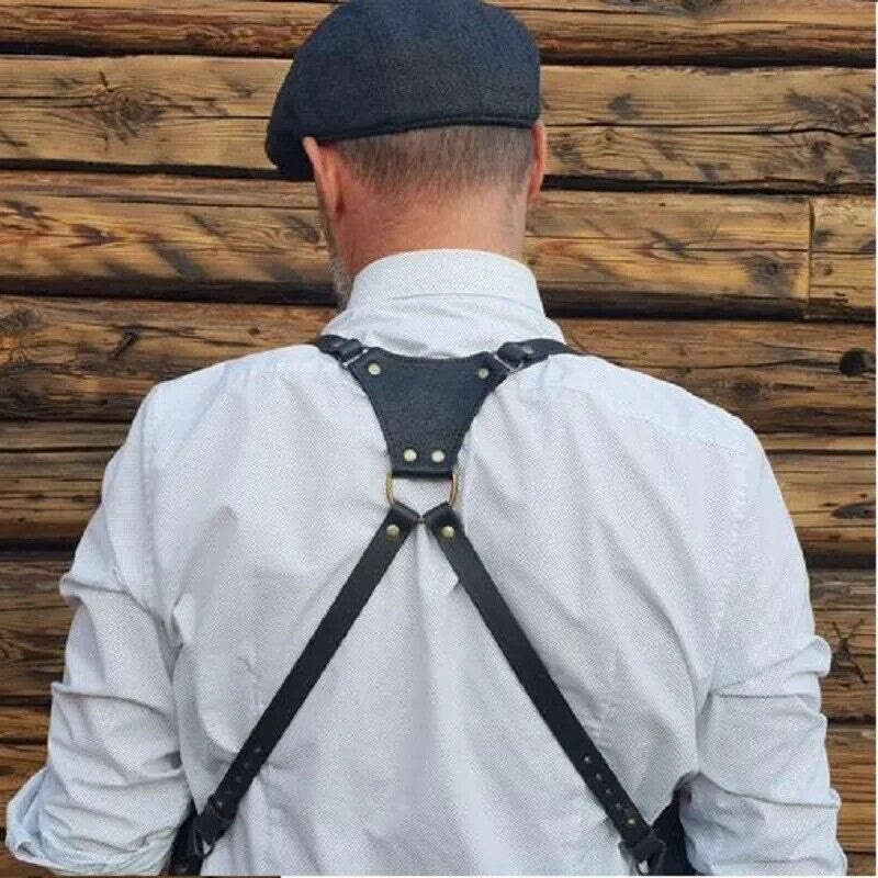 Vintage Men's Viking Large-Capacity Underarm Wallet Shoulder Bag - image 2