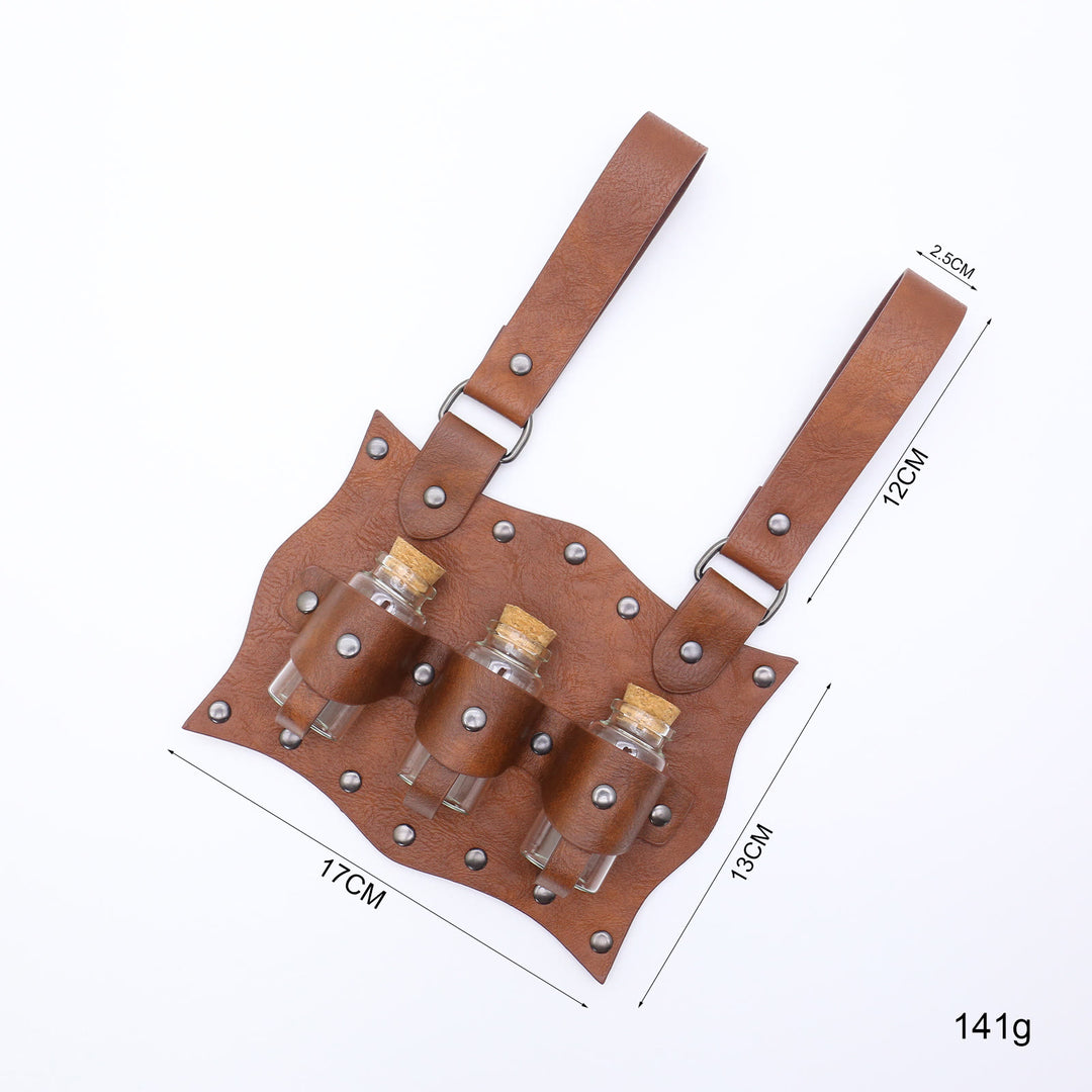 Medieval Style Halloween Women's Cosplay Belt Waist Seal Accessories - image 4