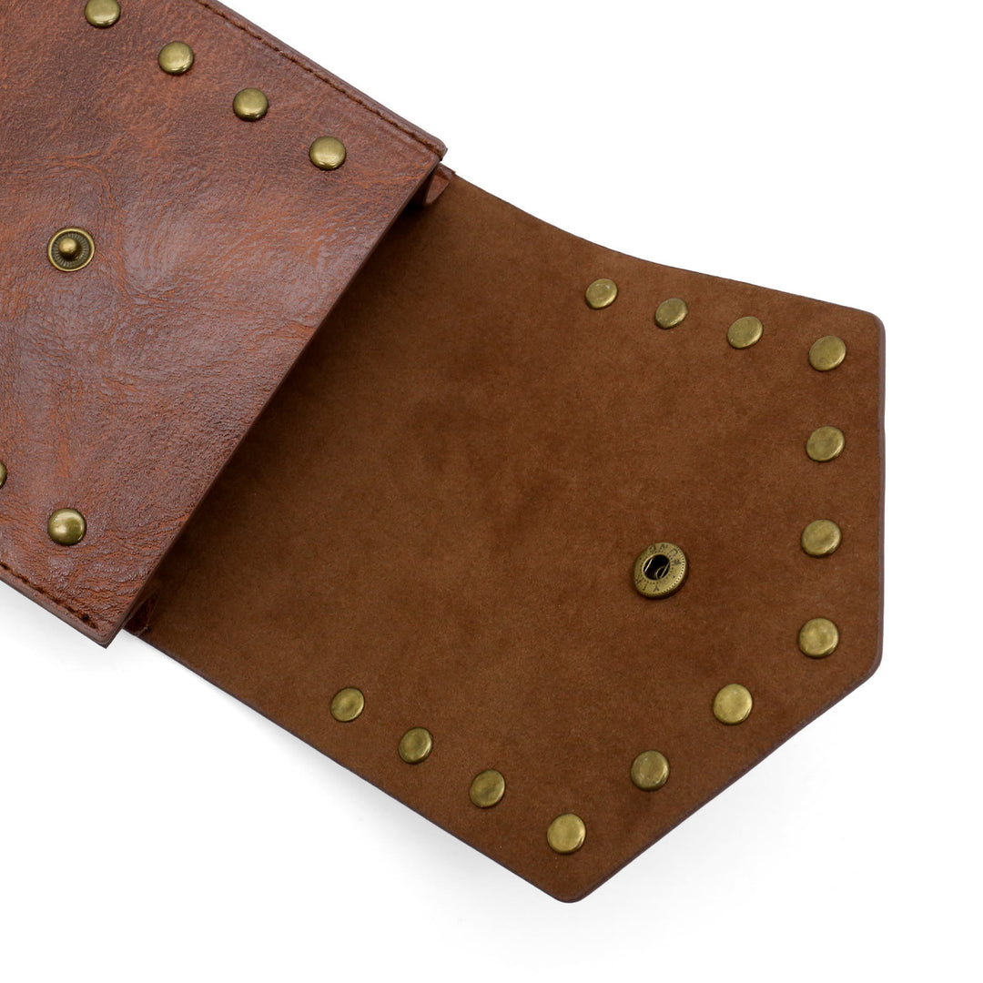 Medieval Style Halloween Cosplay Belt With Rivet Belt Bag - image 10
