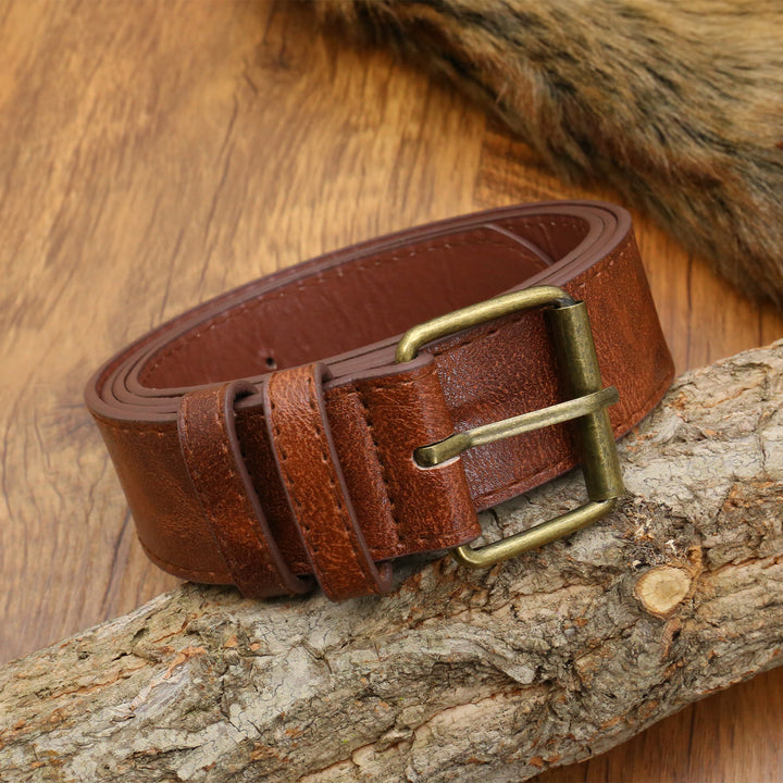 Medieval Style Halloween Cosplay Belt With Rivet Belt Bag - image 4