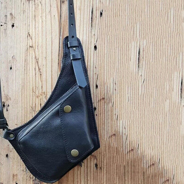 Vintage Men's Viking Large-Capacity Underarm Wallet Shoulder Bag - image 5