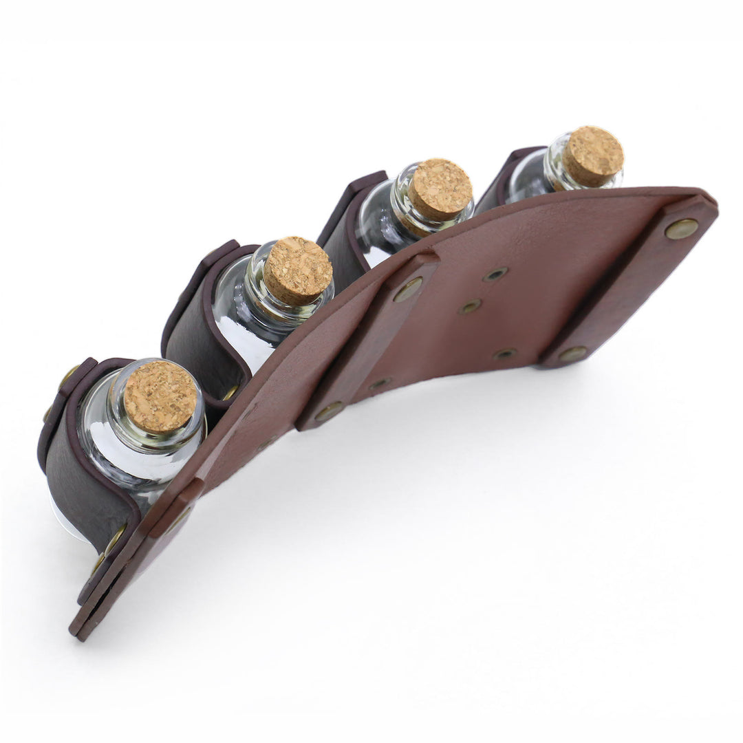 Halloween Cosplay Prop Viking Belt With Four Alchemy Bottles - image 4