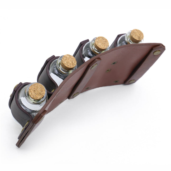 Halloween Cosplay Prop Viking Belt With Four Alchemy Bottles - image 4
