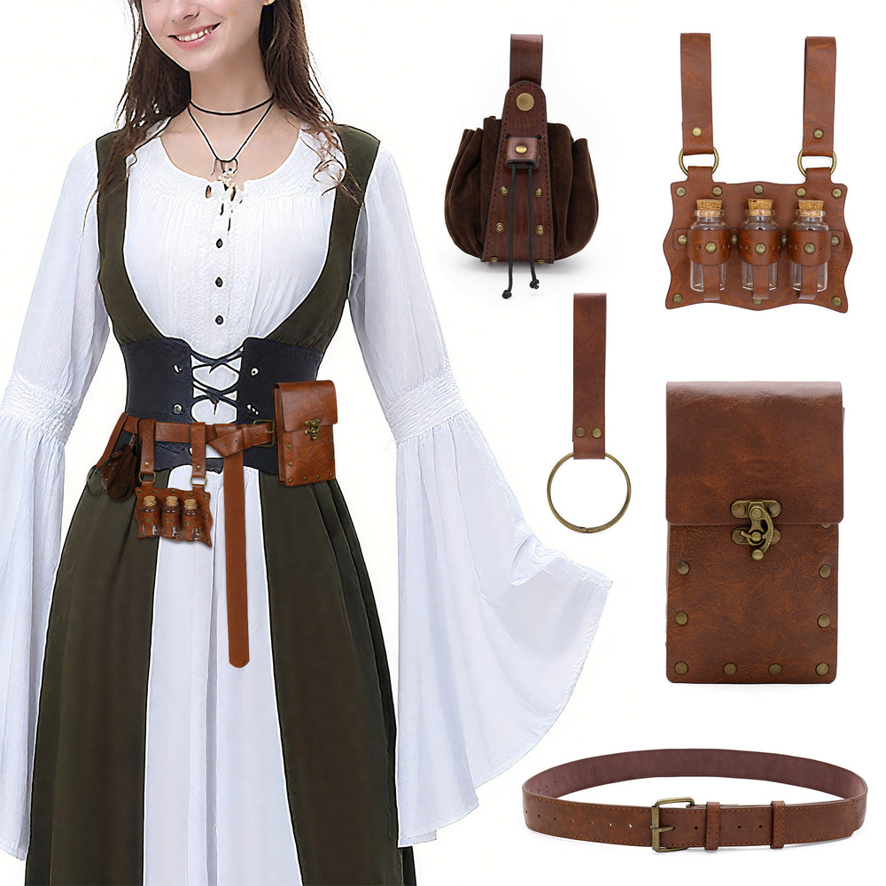 Halloween Cosplay Magic Bottle Waist Bag Wallet Belt Set - image 2