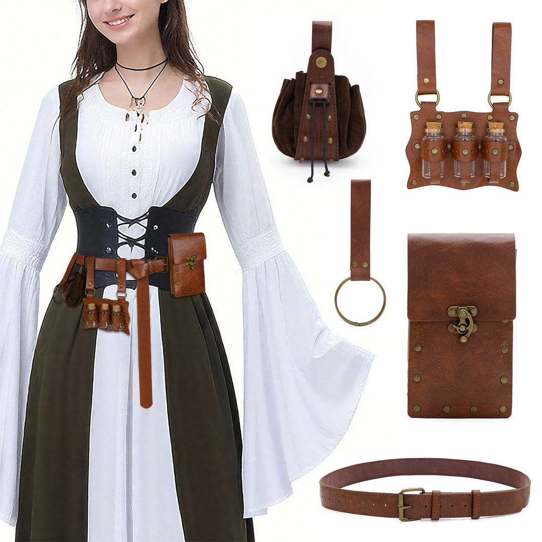Halloween Cosplay Magic Bottle Waist Bag Wallet Belt Set - image 2