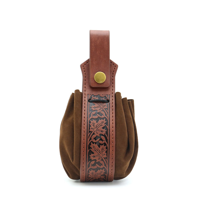 Halloween Cosplay Costume Maple Leaf Embossed Viking Belt Set - image 7