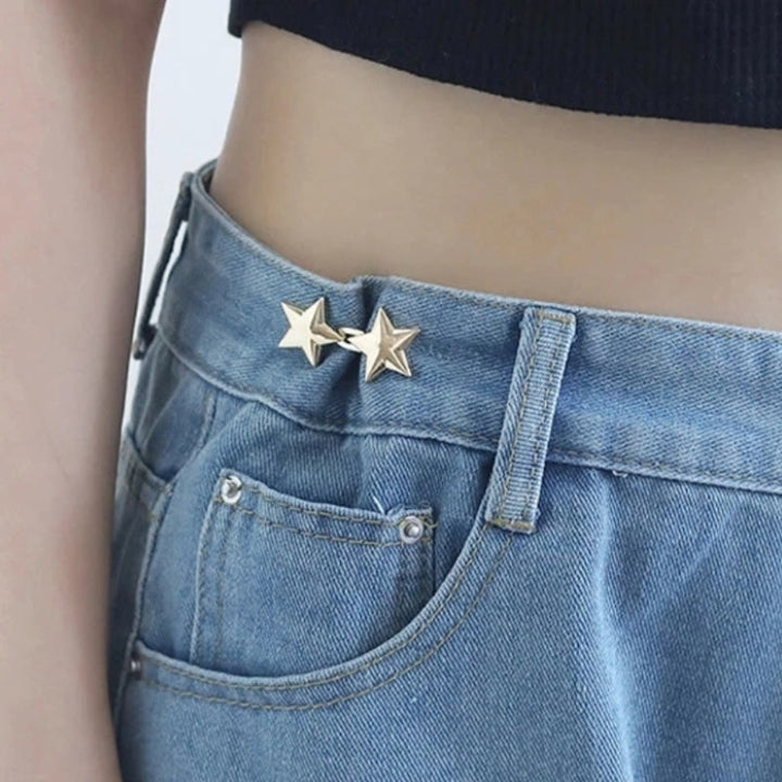 Removable Waist Adjuster Pentagonal Star Shaped Belt Clip - image 0
