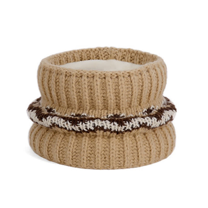 3Pcs Minimalist Style Hat Neck Gaiter Gloves Set - image 3