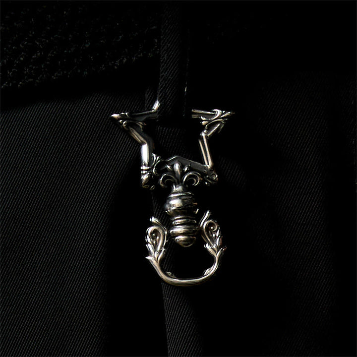 Vintage Polishing Anti-tarnish Rotatable Star Keychain - image 2