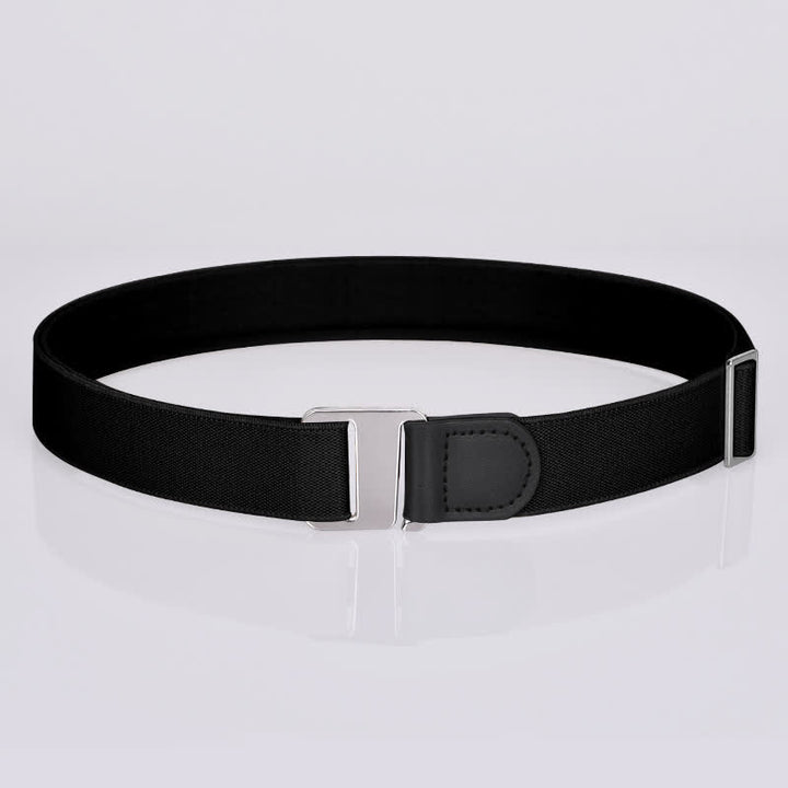 Men's Adjustable Elastic Shirt Stay Invisible Belt - Style #1 - Black - image 0