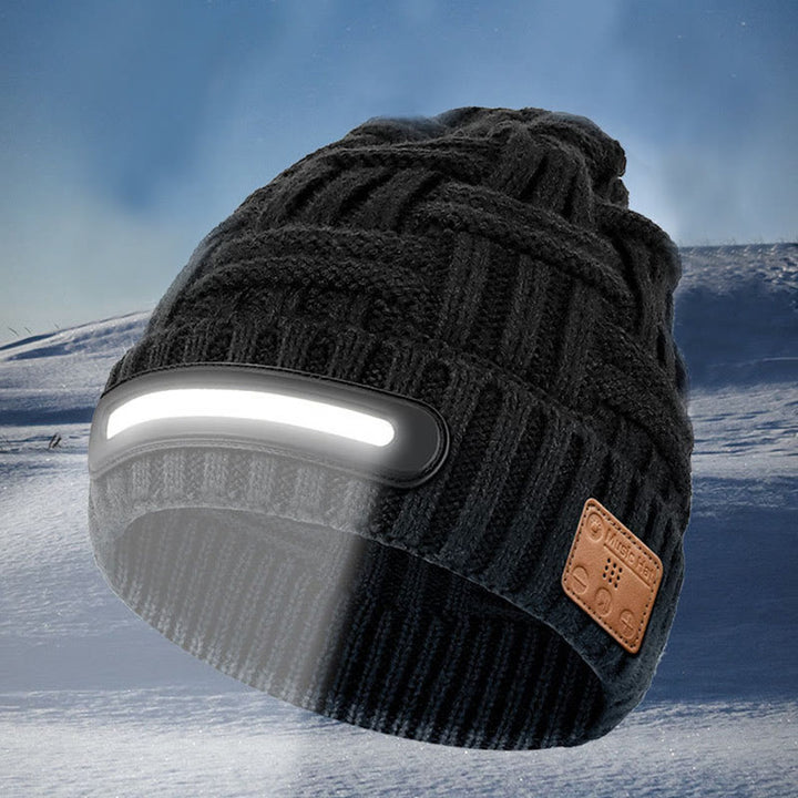 Winter Warm Music Bluetooth Beanie Hat with Lighting - image 3