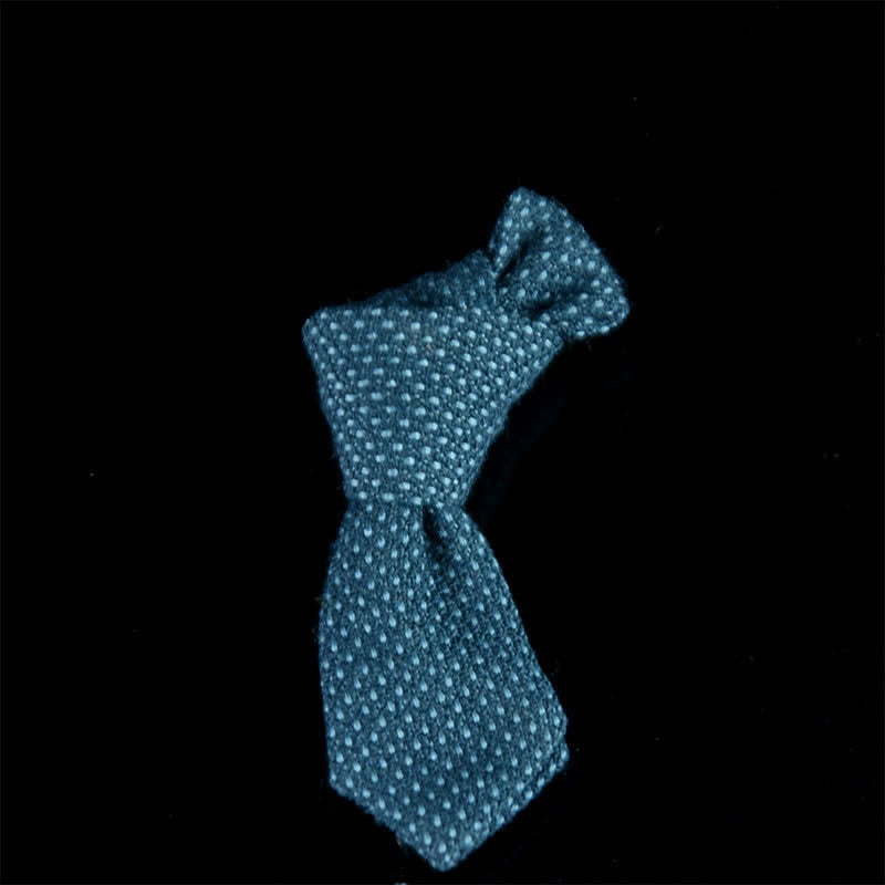 Men's Creative Mini Necktie Shape Wedding Cloth Lapel Pin - Style #4 - image 8