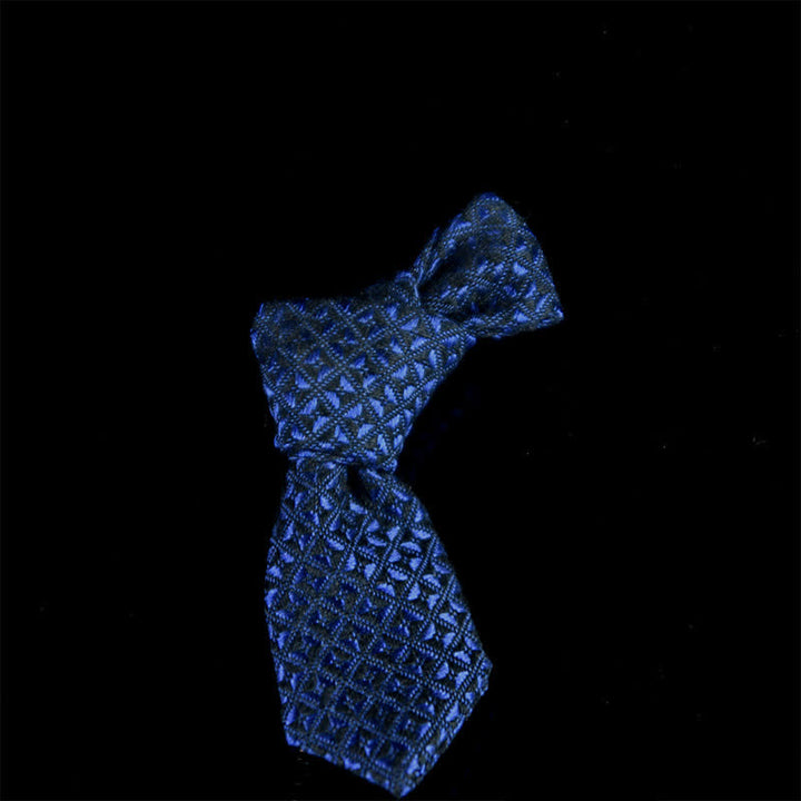 Men's Creative Mini Necktie Shape Wedding Cloth Lapel Pin - Style #18 - image 22