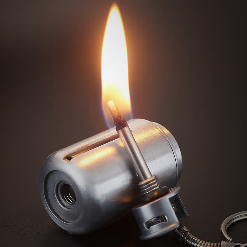 Gas Cylinder Extinguisher Matchstick Refillable Oil Lighter - image 5