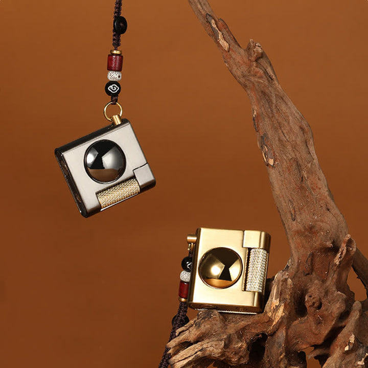 Square Rotating Decompression Inflatable Kerosene Lighter - image 10