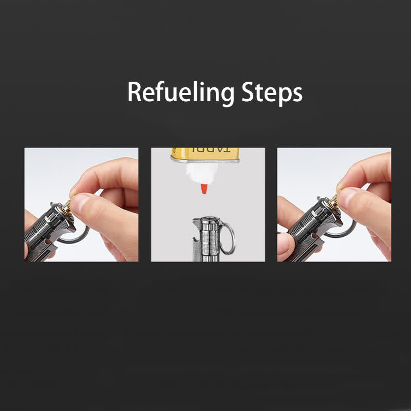 Multifunctional Bottle Opener Matchstick Refillable Oil Lighter - image 8