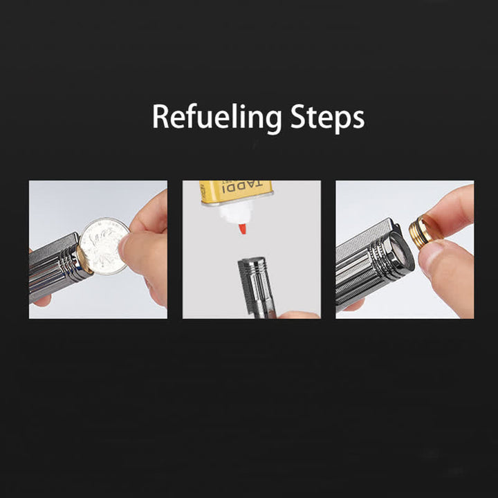 Multifunctional Bottle Opener Matchstick Refillable Oil Lighter - image 9