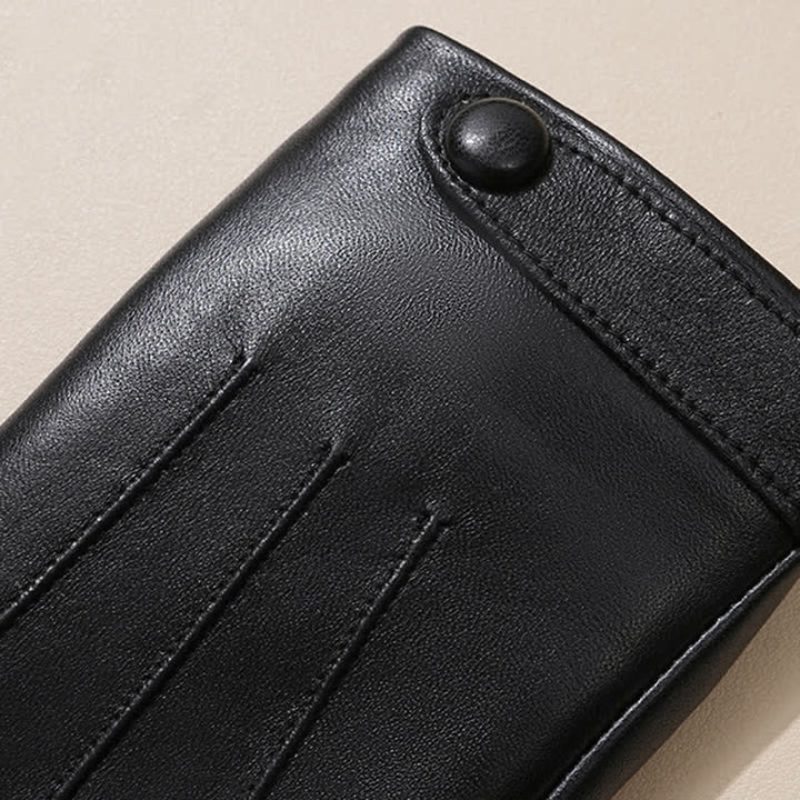 Women's Sophisticated Touch Genuine Sheepskin Leather Gloves - image 9