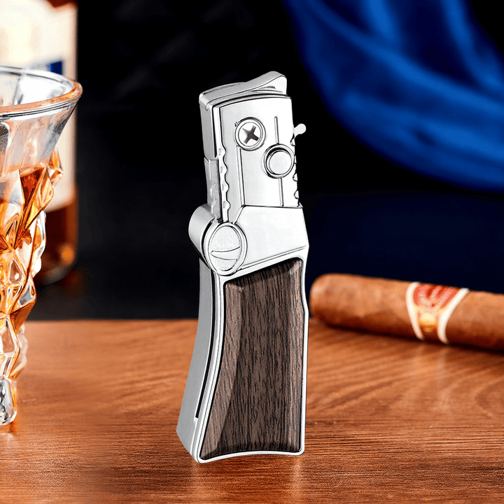 2 In 1 Portable Multifunctional Folding Knife Lighter - Style #12 - image 14