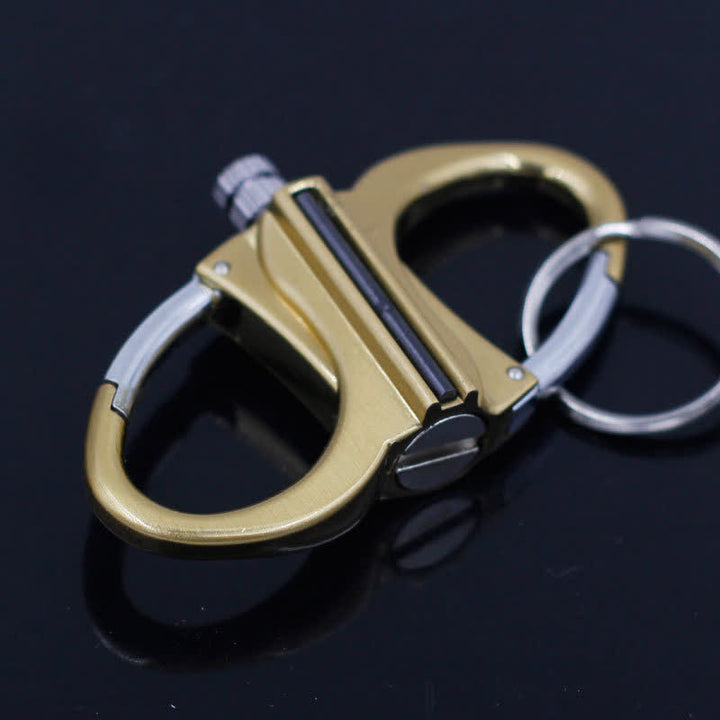 Dual Ring Keychain Matchstick Reusable Kerosene Lighter - image 7