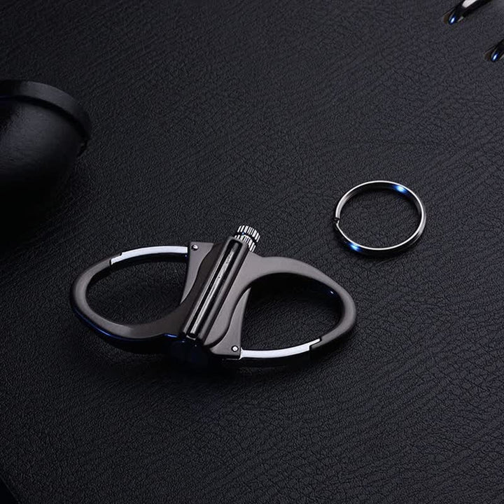 Dual Ring Keychain Matchstick Reusable Kerosene Lighter - image 2