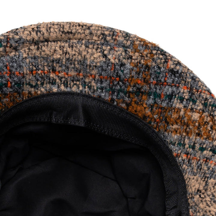 Women's Mottled Texture Bowknot-Accented Wool Blend Bucket Hat - image 6