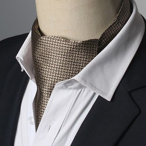 Men's Gorgeous Floral Patterned Suit Cravat - Style #23 - image 22