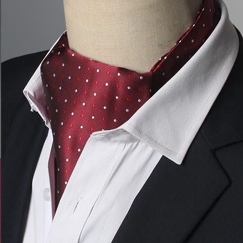 Men's Gorgeous Floral Patterned Suit Cravat - Style #21 - image 20