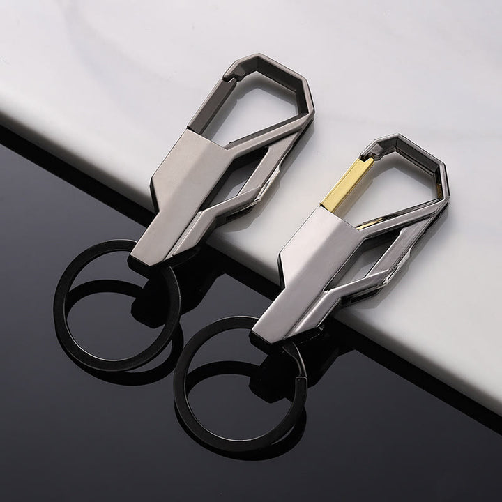 Multi Functional Practical Metal Keychain With Knife - image 1