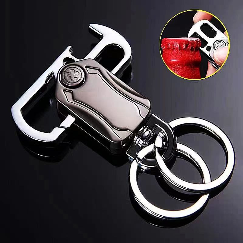 EDC-Tool Small Knife Bottle Opener Gyro Keychain - Keychain without Knife - image 1