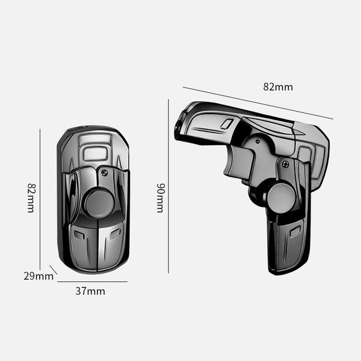 Folding Racing Car-Shaped Refillable Butane Lighter - image 5