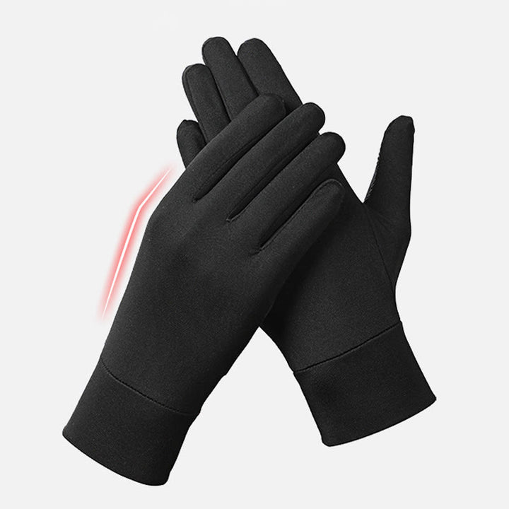 Men's Sports Anti-Slip Winter Warm Elastic Gloves - image 1