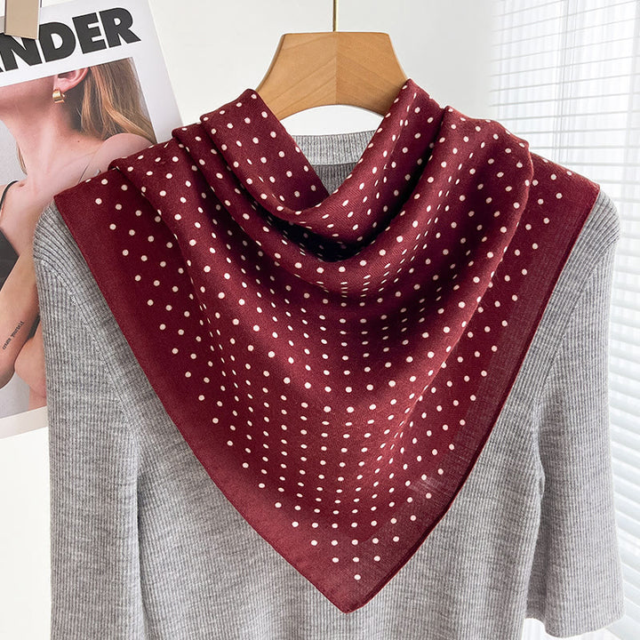 Women's Rich Printed Multi-Style Thin Square Scarf - Style #30 - image 29