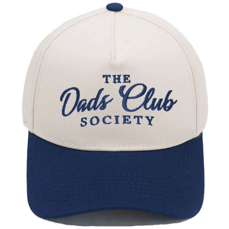 Men's Society Patchwork Camo Trucker Baseball Cap - Navy Blue - M (22-22 7/8") - image 3