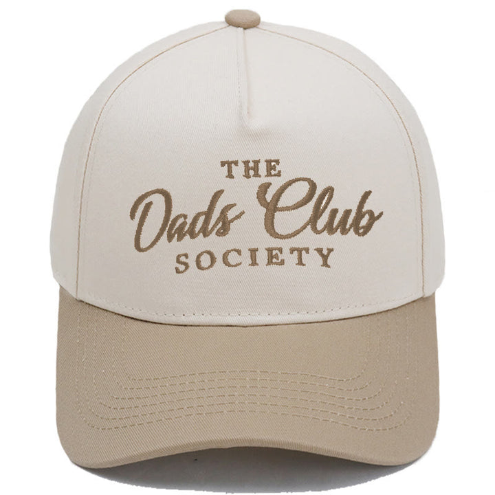 Men's Society Patchwork Camo Trucker Baseball Cap - Khaki - M (22-22 7/8") - image 0