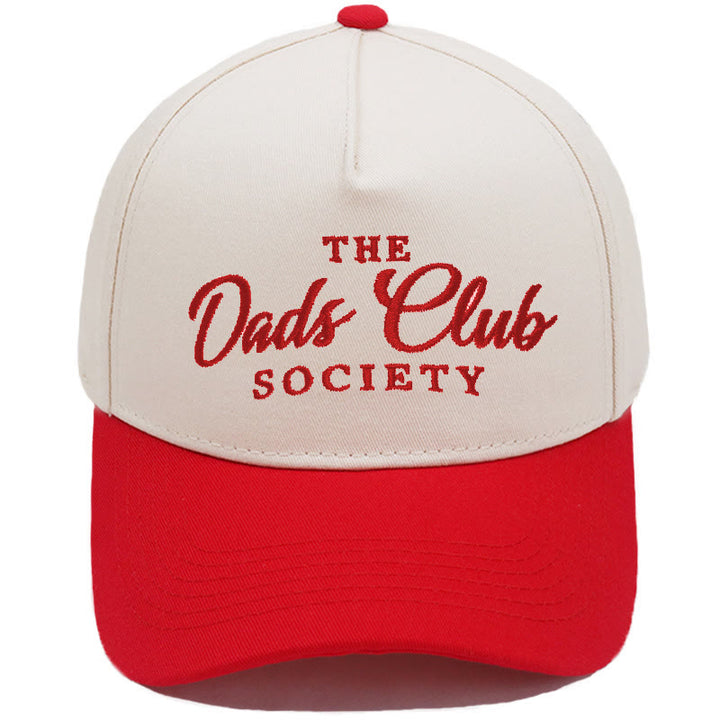 Men's Society Patchwork Camo Trucker Baseball Cap - Red - M (22-22 7/8") - image 2