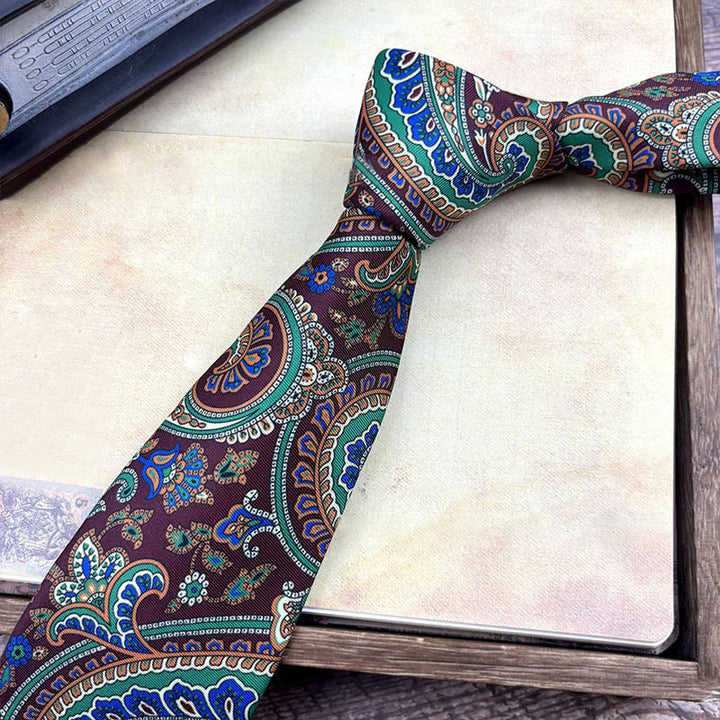 Men's Personalized Retro Patterned Hand Tie Multi Style Necktie - Style #28 - image 30