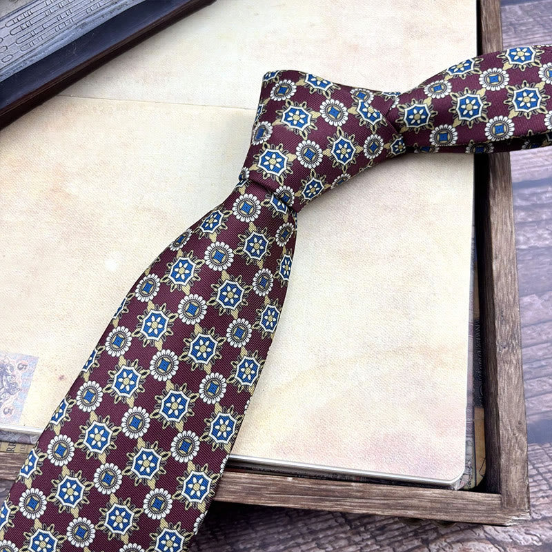 Men's Personalized Retro Patterned Hand Tie Multi Style Necktie - Style #25 - image 27