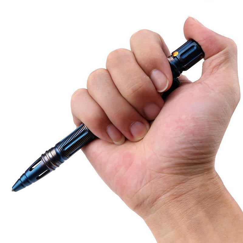 Multi Functional EDC Tool Lighting Whistle Tactical Pen - image 4