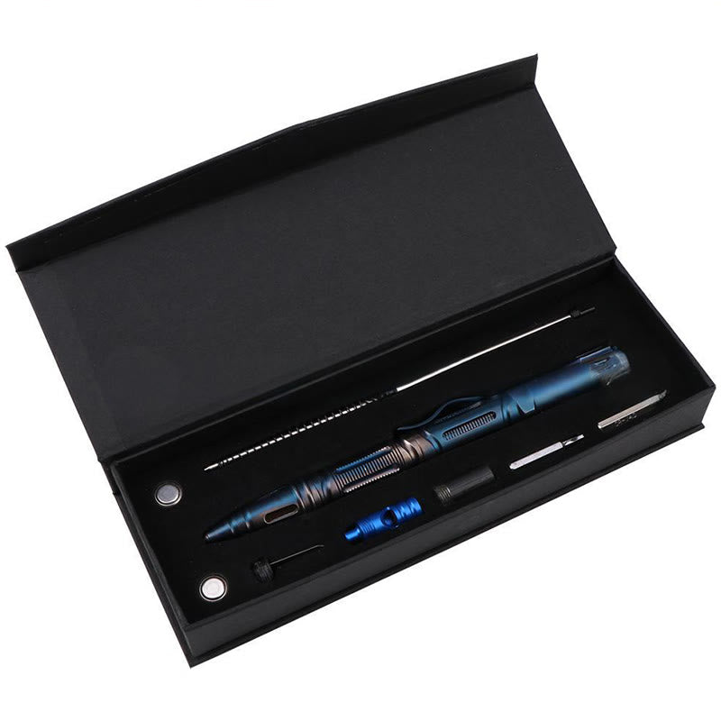 Multi Functional EDC Tool Lighting Whistle Tactical Pen - Tactical Pen - image 2