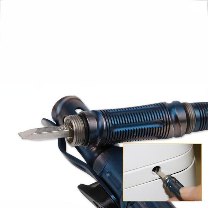 Multi Functional EDC Tool Lighting Whistle Tactical Pen - image 7