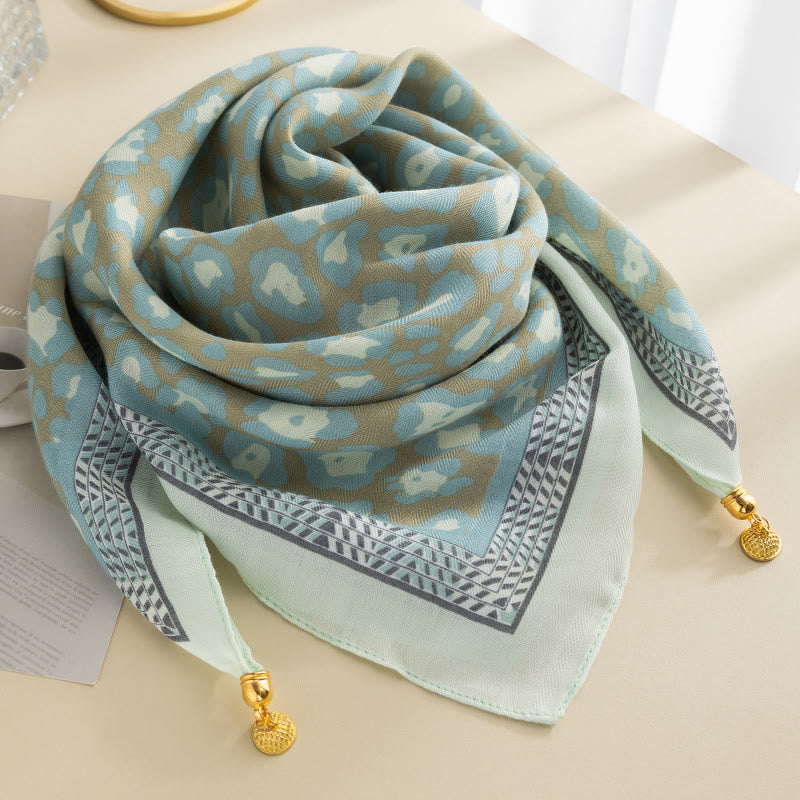 Women's Elegant Retro Rose Polka Dot Square Magnetic Cravat - Style #13 - image 12