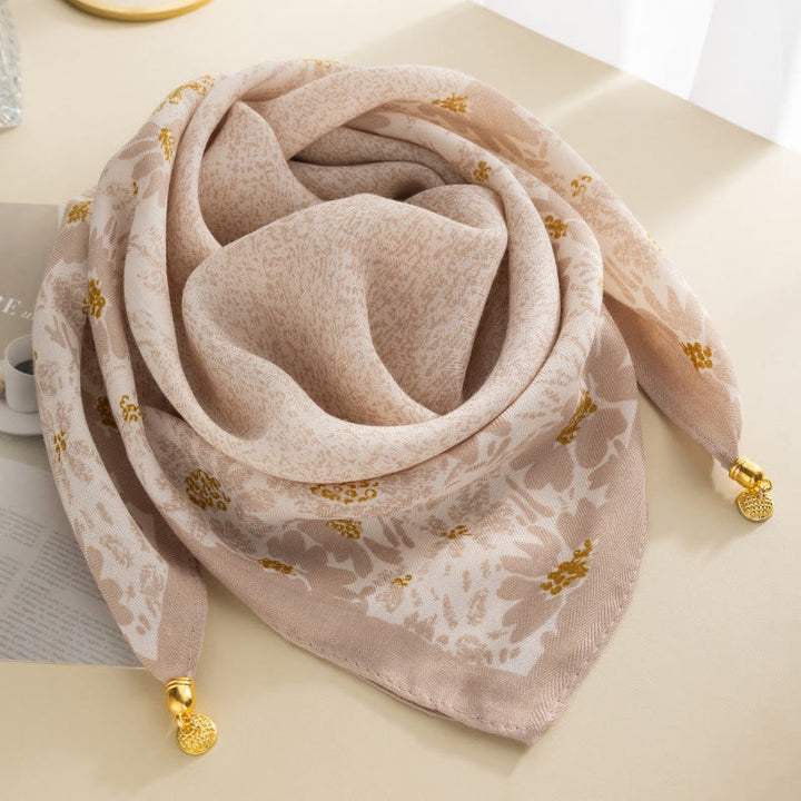 Women's Elegant Retro Rose Polka Dot Square Magnetic Cravat - Style #18 - image 17