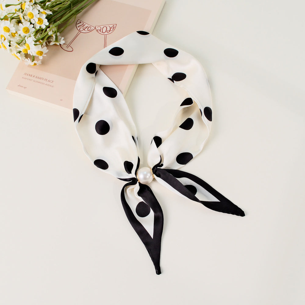 Women's Elegant Retro Pattern Square Scarf - Style #2 - image 1