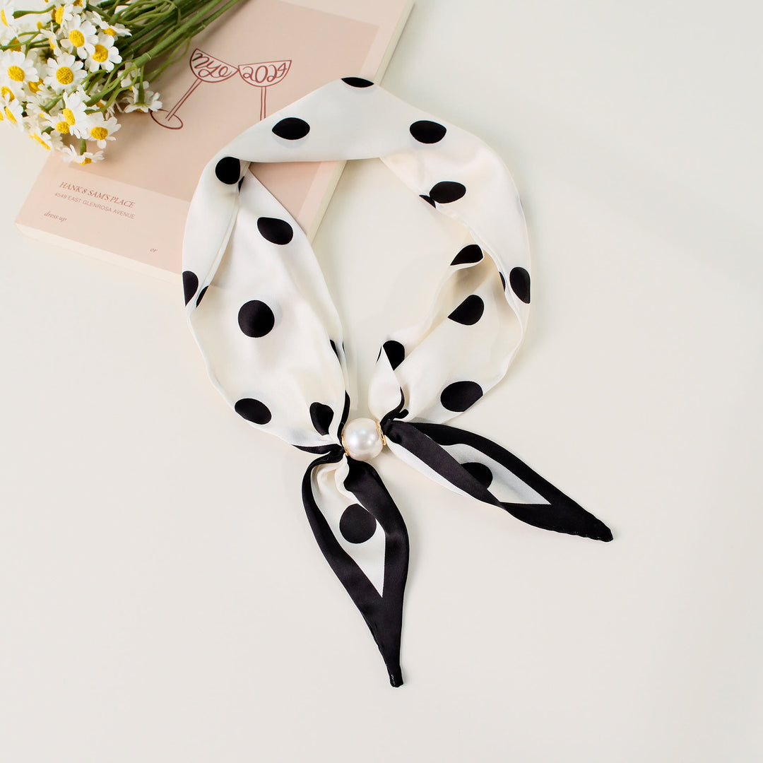 Women's Elegant Retro Pattern Square Scarf - Style #2 - image 1